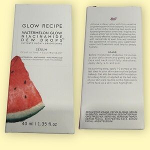 🤍 2 for $75 🤍 GLOW RECIPE Watermelon Glow Niacinamide Dew Drops Serum